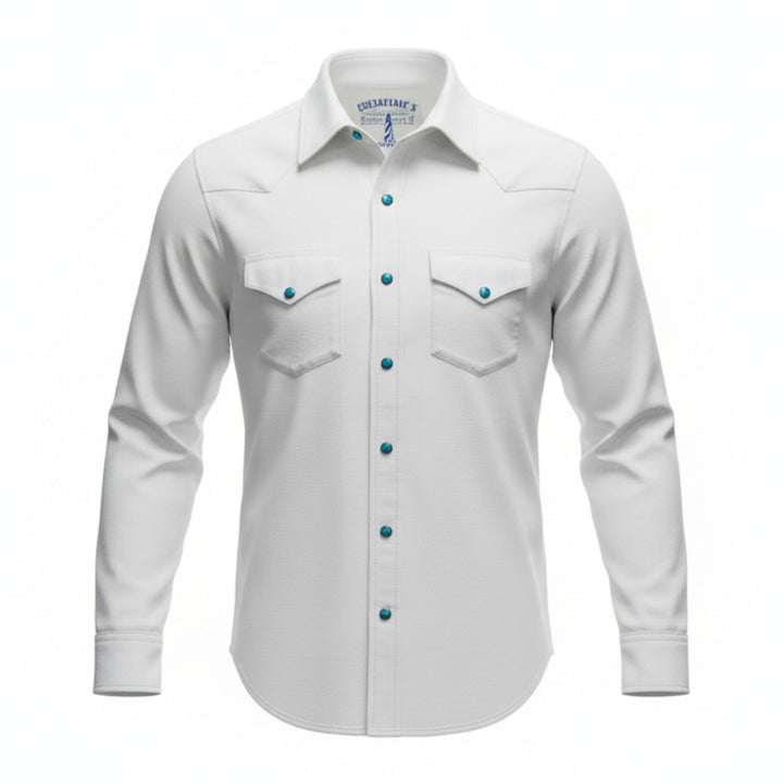 WESTERN OXFORD SHIRT WHITE