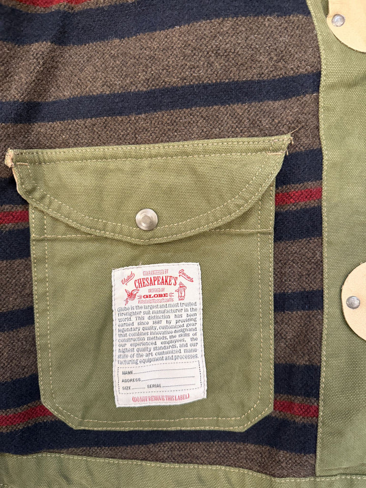 FIREMAN "LIMITED EDITION" CANVAS WOOL LINED GREEN