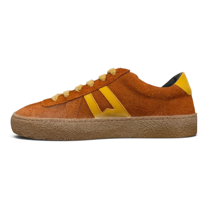 KAZAN SNEAKERS GENUINE ORANGE SUEDE
