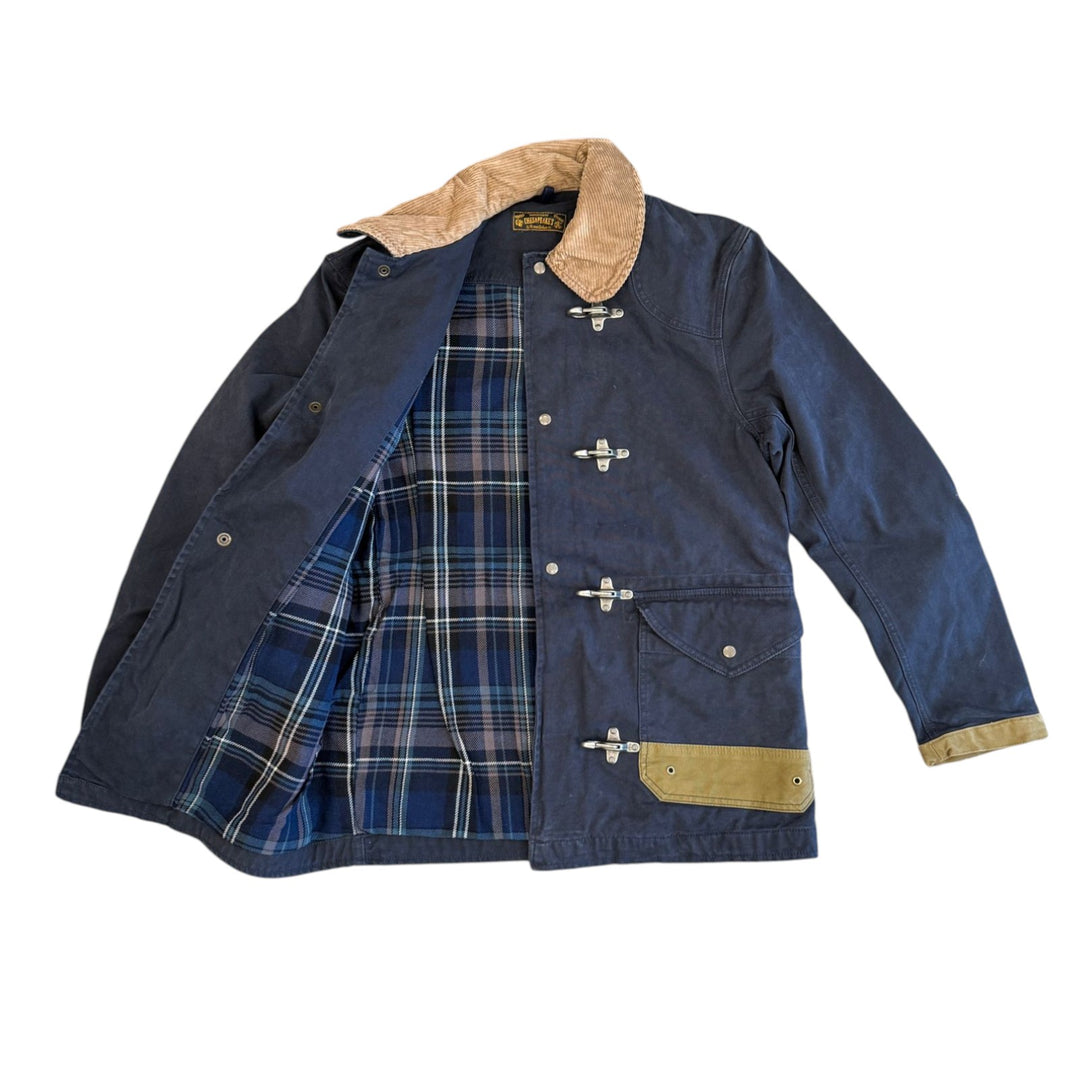 Fireman Canvas Lined Jkt Bedford Blue
