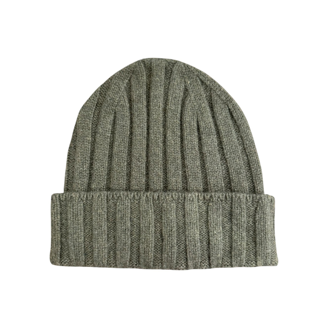 100% CASHMERE BALE HAT WHITE