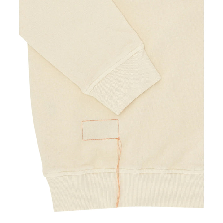 Yale Felpa in Jersey Garzato con Colletto e Zip Corda