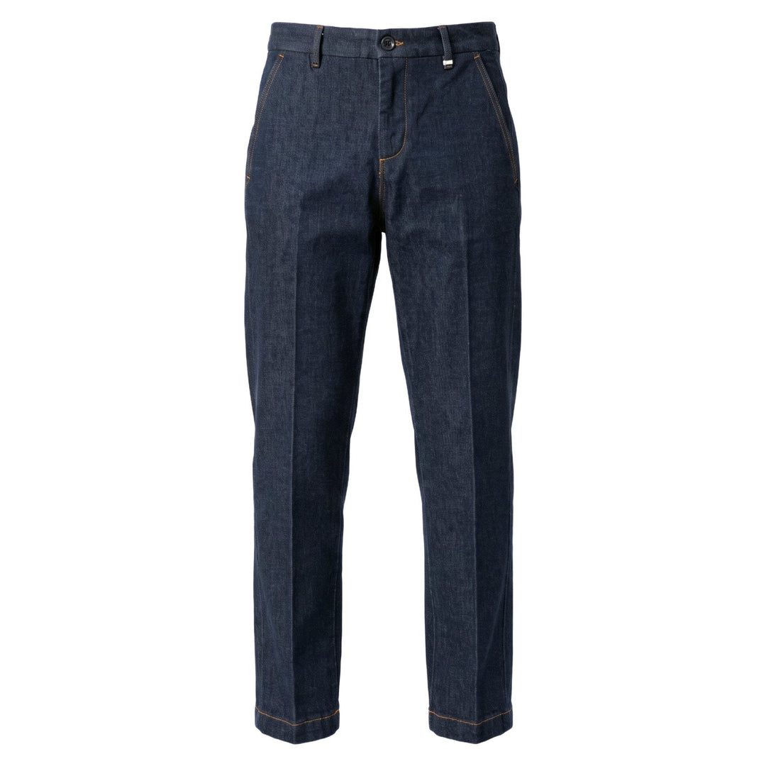 Aiburai DENIM ETTORE RINSE DARK BLUE Blu - foto 1