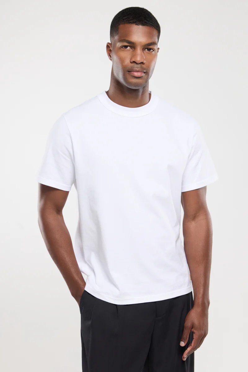 Armor lux T-shirt Callac Bio gots Blanc Bianco Bianco - foto 3