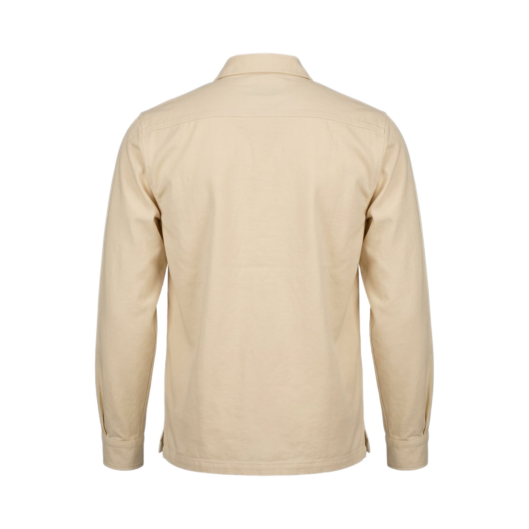 Bl'ker Vintage CAMICIA CARBON BRUSHED SUFFOLK MILK Beige - foto 2