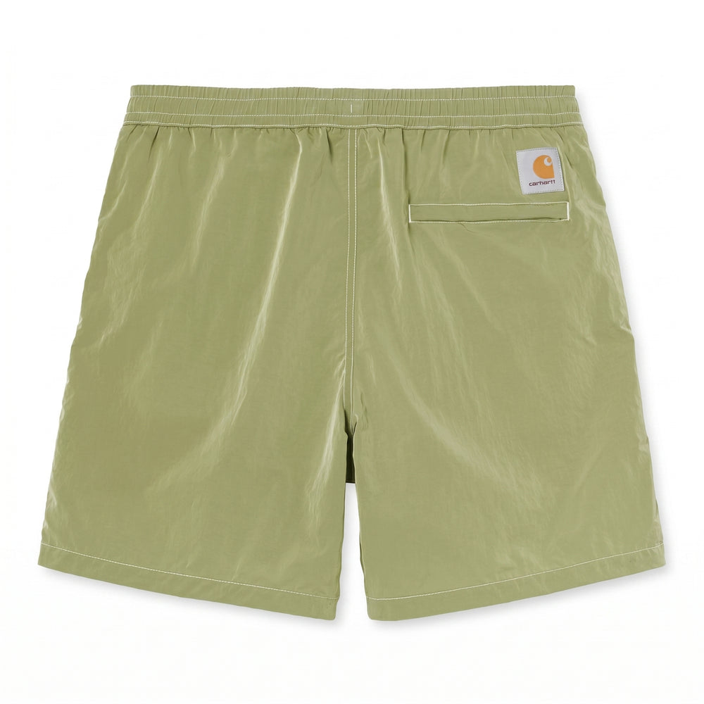 Carhartt Wip Canby Swim Trunks Gentle Green / White Verde - foto 2