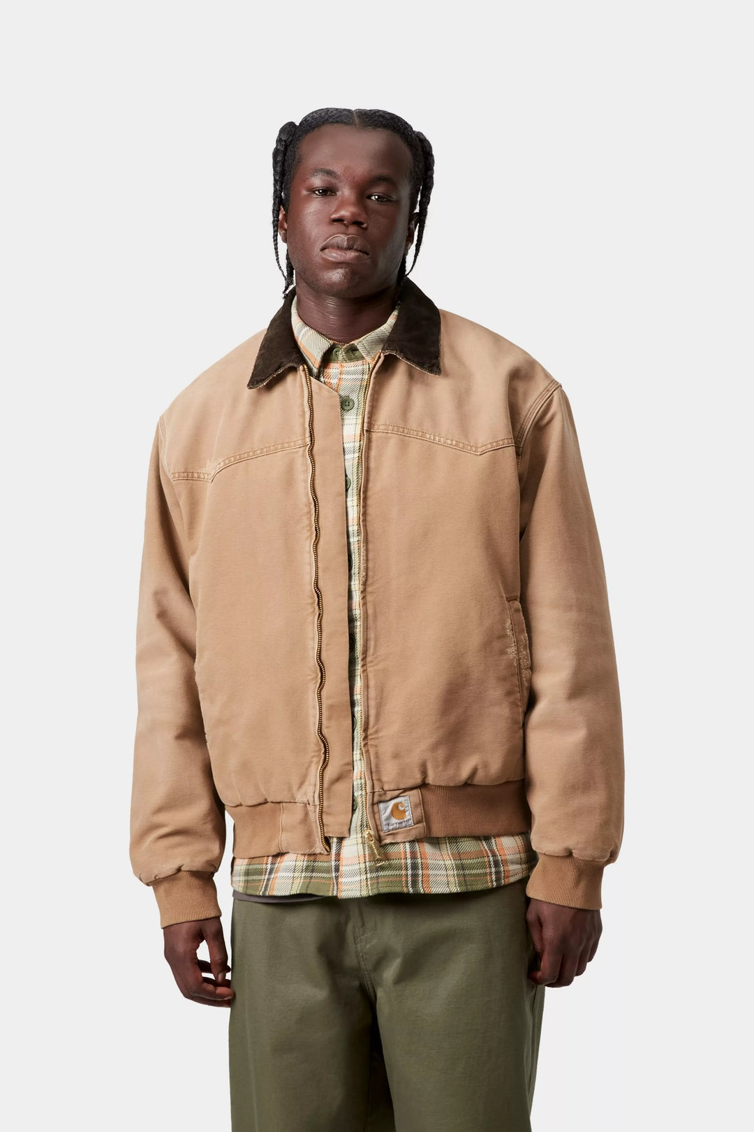 Carhartt Wip OG Santa Fe Jacket Hamilton Brown / Tobacco Marrone - foto 4