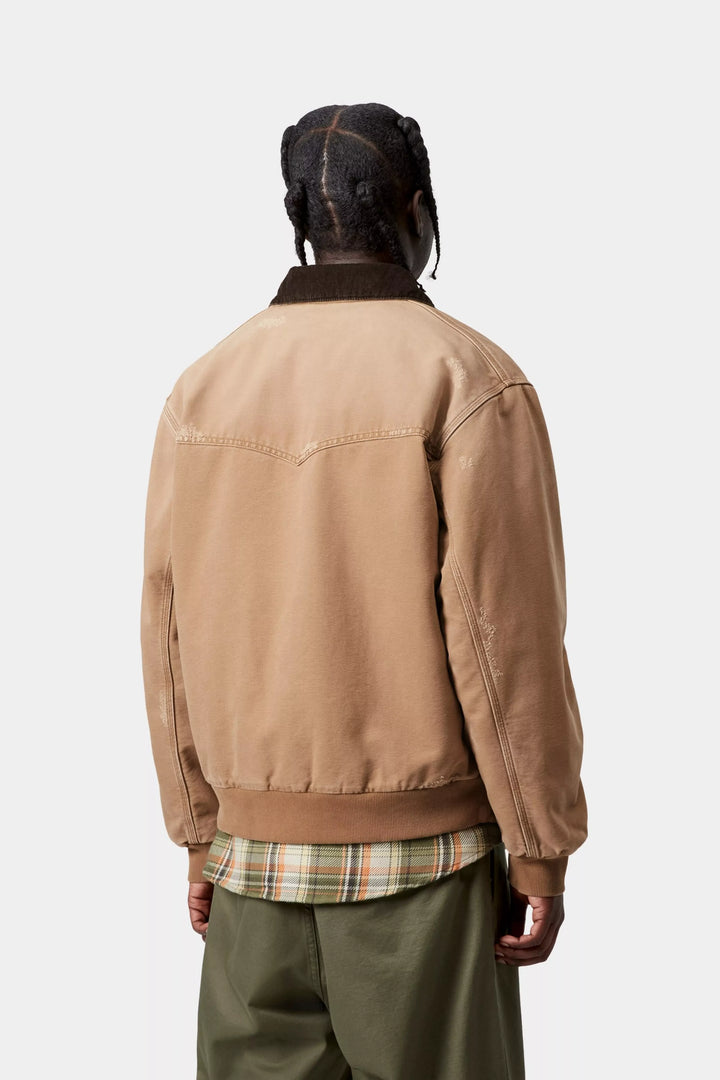 Carhartt Wip OG Santa Fe Jacket Hamilton Brown / Tobacco Marrone - foto 6