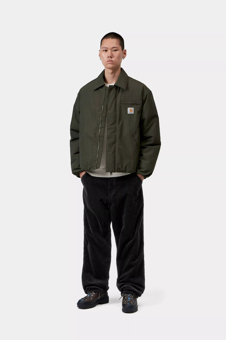 Carhartt Wip SIMPLE PANT CORDUROY 9.7 OZ BLACK RINSED Nero - foto 5