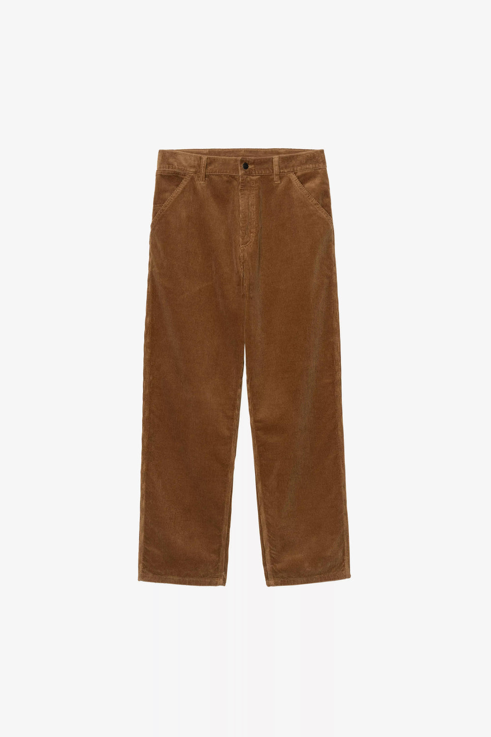 Carhartt Wip SIMPLE PANT CORDUROY 9.7 OZ WIP H BROWN RINSED Marroni - foto 2