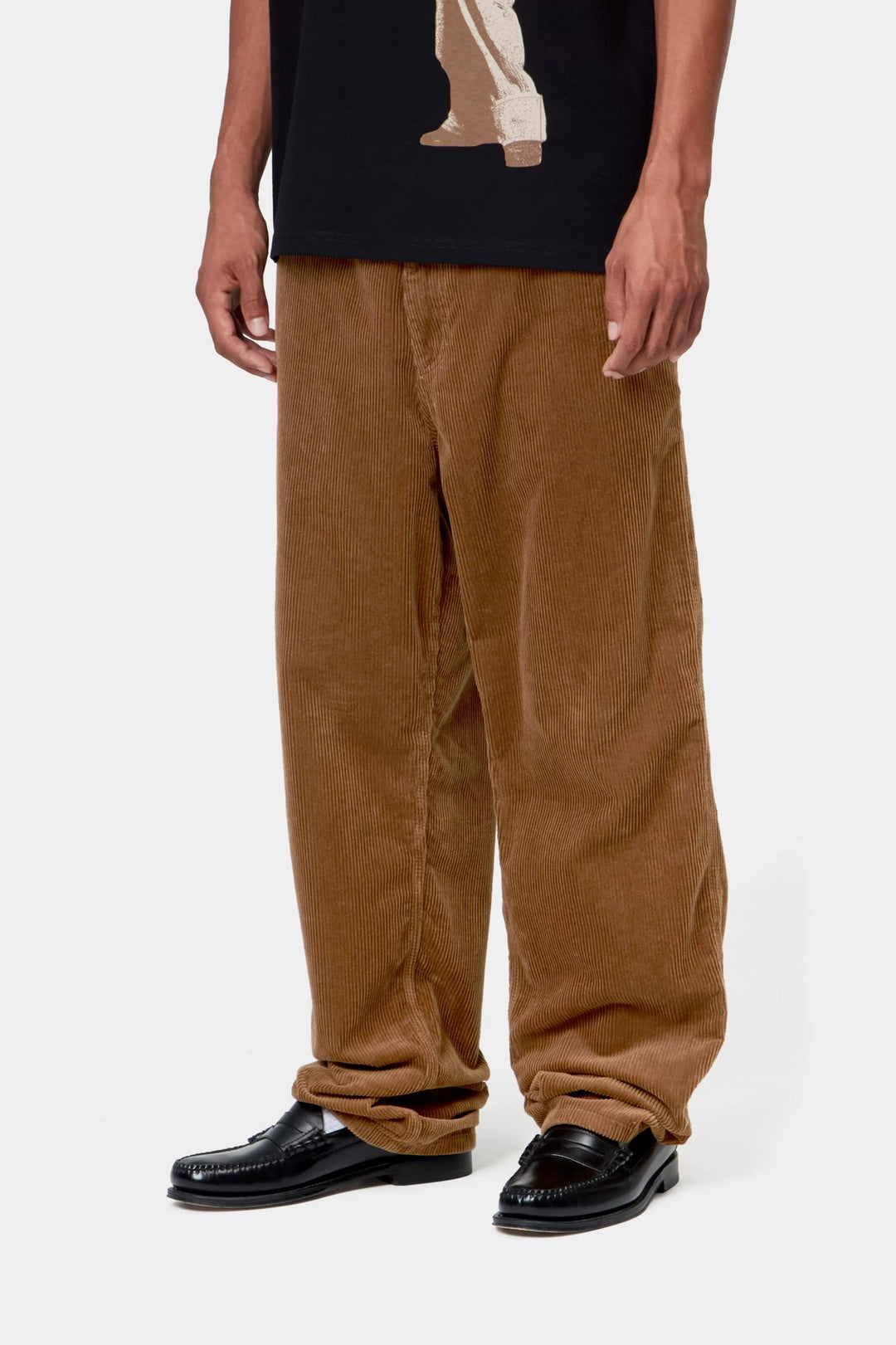 Carhartt Wip SIMPLE PANT CORDUROY 9.7 OZ WIP H BROWN RINSED Marroni - foto 5