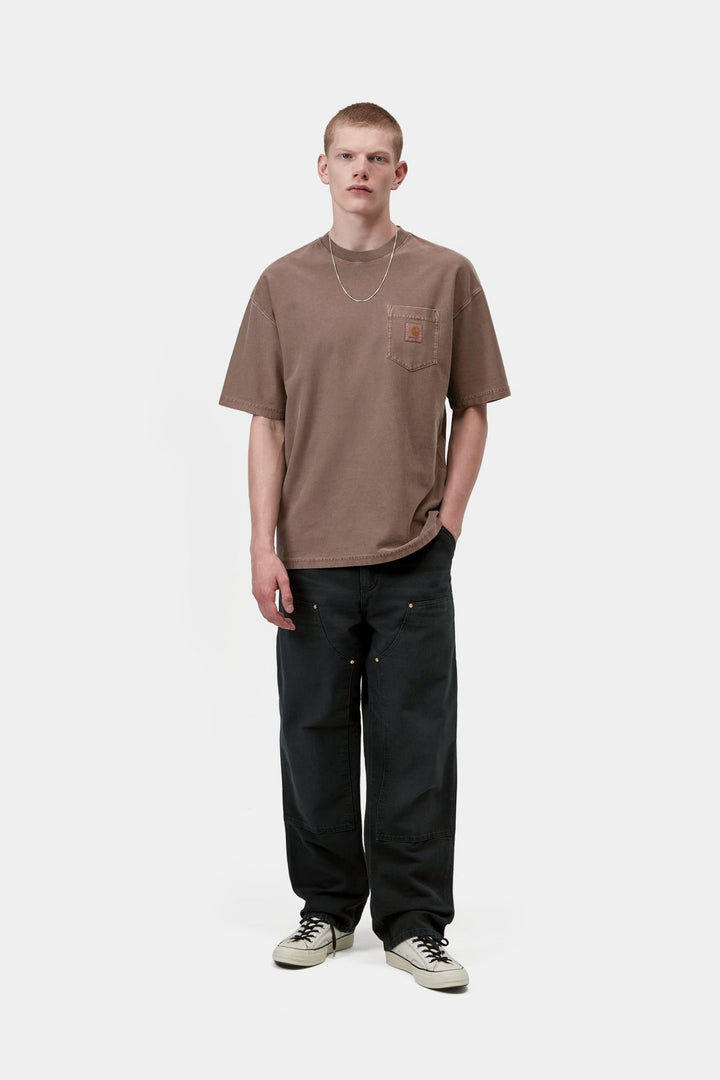 Carhartt Wip S/S LOOSE POCKET T-SHIRT TOBACCO Marrone - foto 3