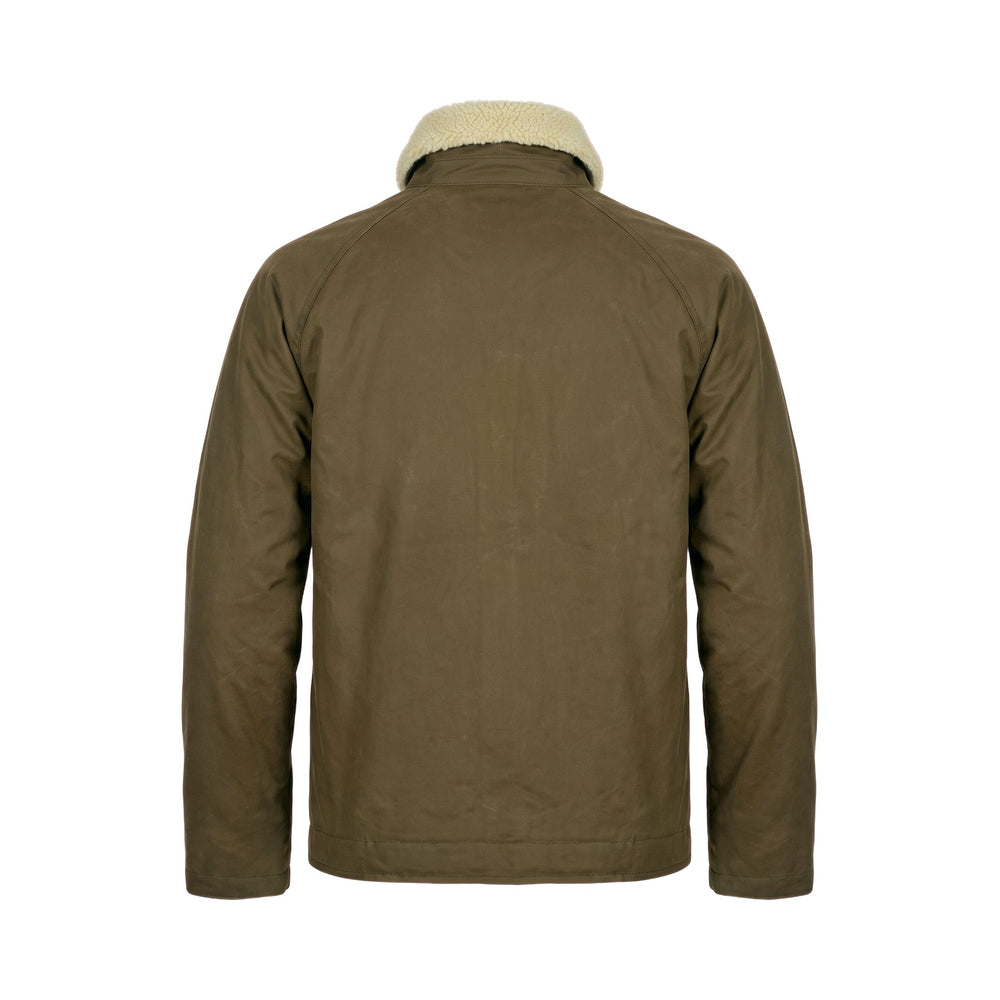 Chesapeake's WILSON DECK JACKET WAXED COTTON HS SAND Marrone - foto 2