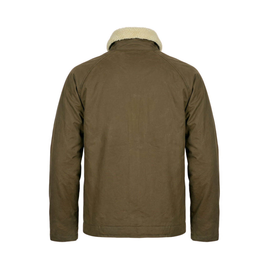 Chesapeake's WILSON DECK JACKET WAXED COTTON HS SAND Marrone - foto 2