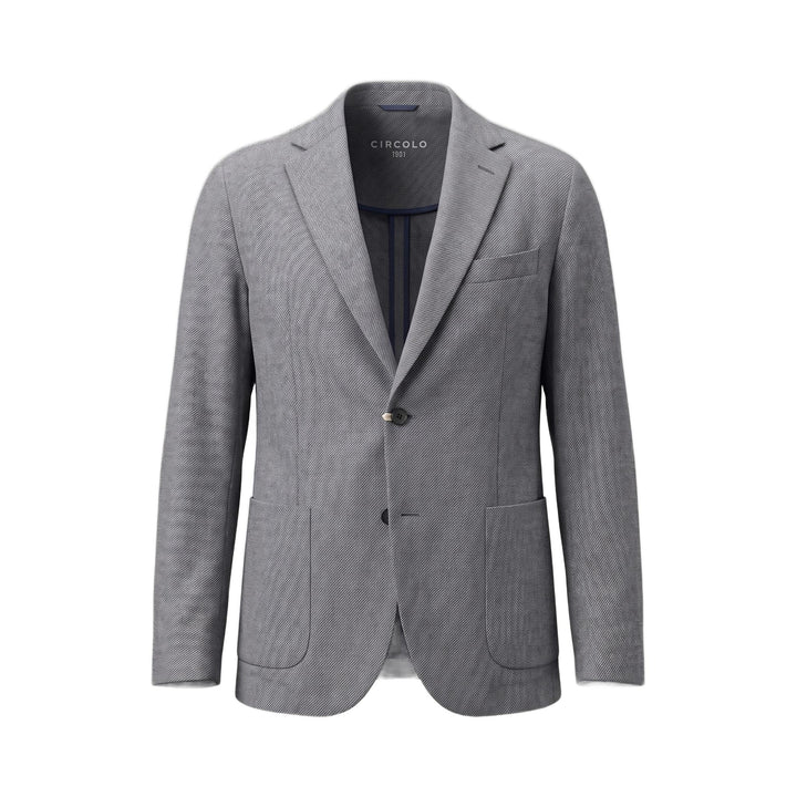 Circolo 1901 BLAZER SPECIAL PRINT TWILL BLUE Blu - foto 1