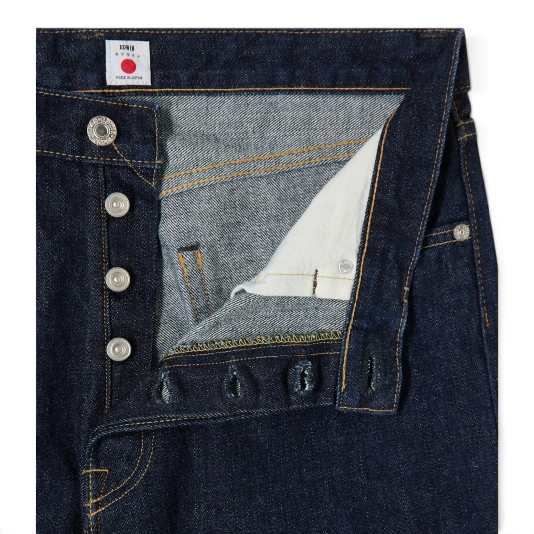 Edwin LOOSE FIT JAPAN RINSED Blu - foto 4