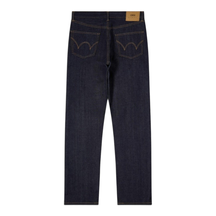 Edwin REGULAR STRAIGHT JAPAN UNWASHED Blu - foto 8
