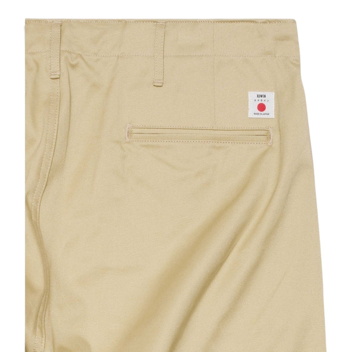 Edwin WIDE TROUSERS JAPAN KHAKI Beige - foto 7