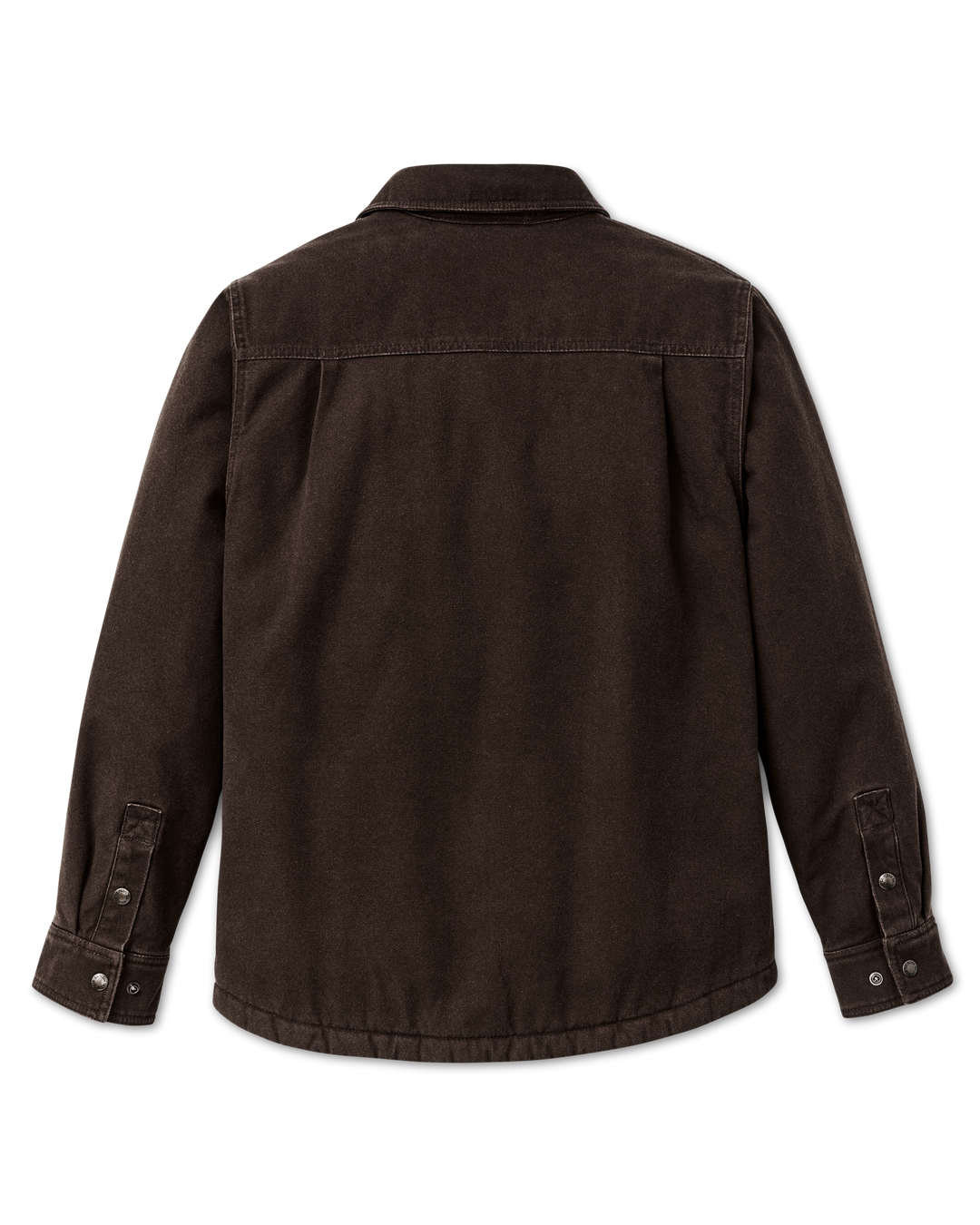 Filson Fleece-Lined Jac-Shirt Dark Brown Marrone - foto 6