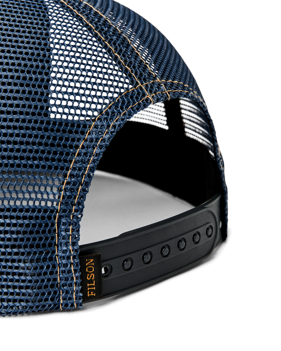 Filson Scenic Trucker Mesh Cap Indigo Blu - foto 3
