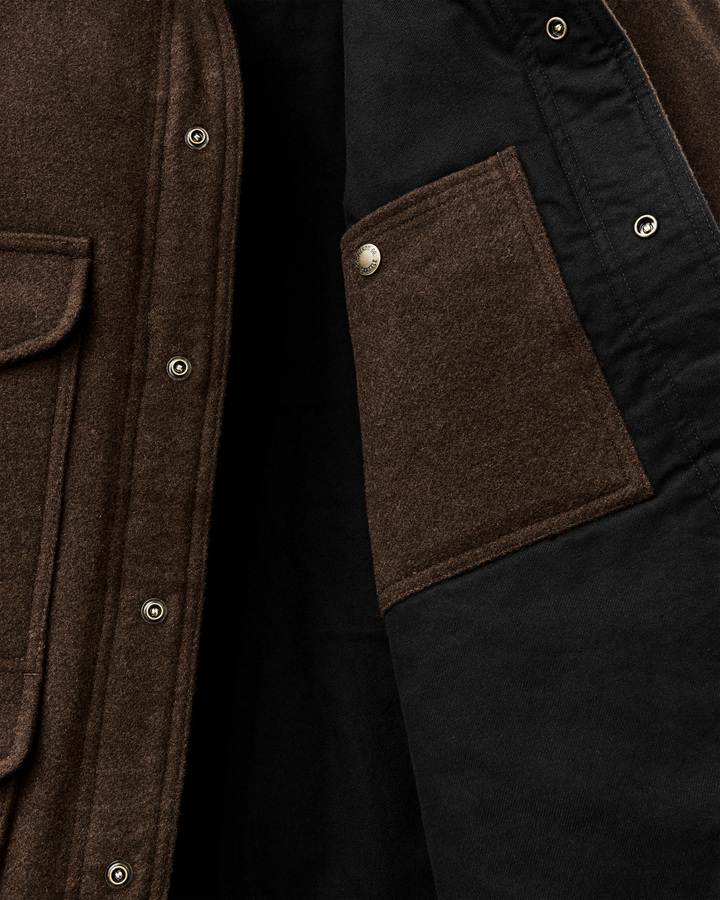 Filson Spokane Insulated Cruiser Beaver Brown Marrone - foto 9