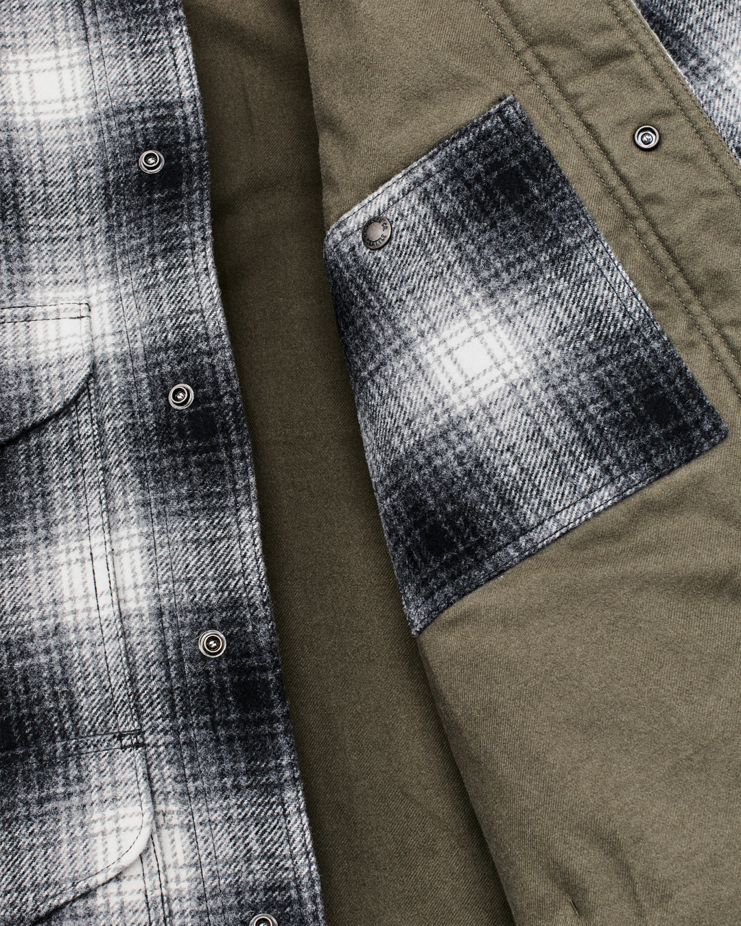 Filson Spokane Insulated Cruiser Charcoal Ombre Grigio - foto 6