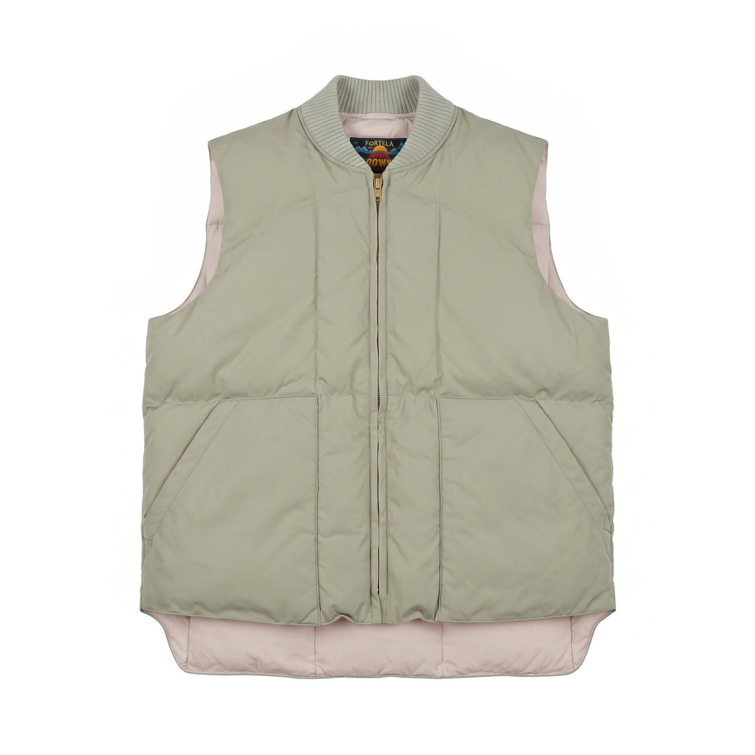 Fortela ROCKET GILET SMANICATO IN NYLON LIGHT GREEN Verde - foto 1