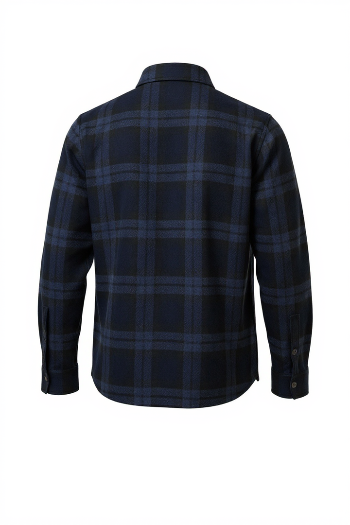 CAMICIA UOMO IMBOTTITA BLU