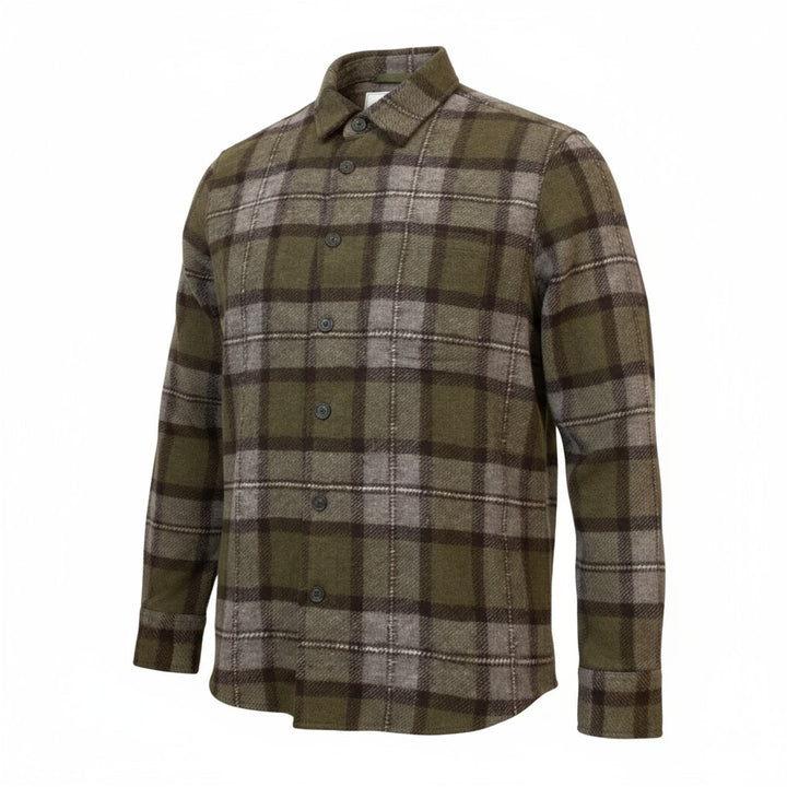 CAMICIA UOMO IMBOTTITA VERDE