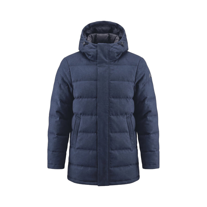 Heskimo LONG PARKA TRAP.CAPPUCCIO LANA BLUE Blu - foto 1