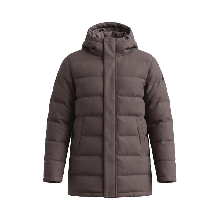Heskimo LONG PARKA TRAP.CAPPUCCIO LANA MORO Marrone - foto 1