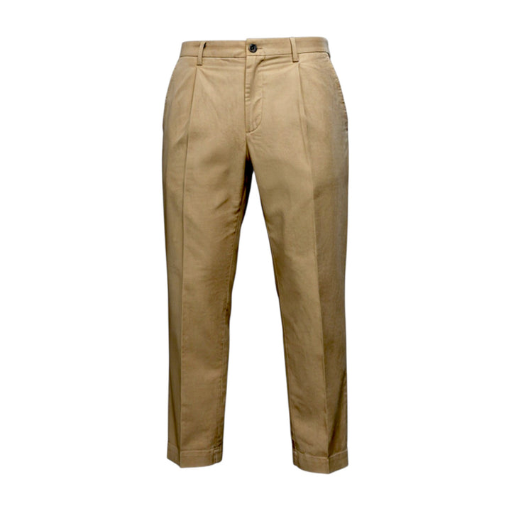 PANTALONE FUSTAGNO CON ELASTICO & PENCE BEIGE