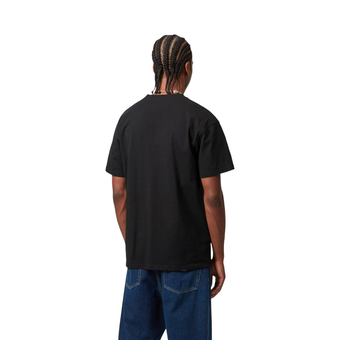 S/S American Script T-Shirt Black