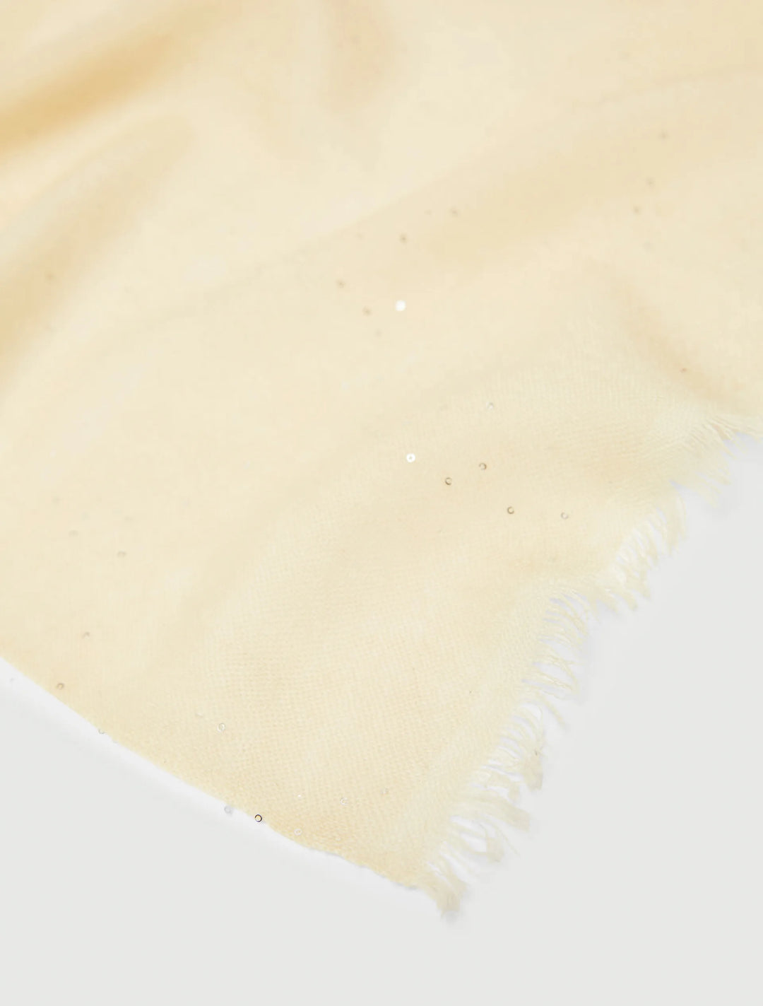 Stole-scarf-cape WHITE IVORY CLOTH