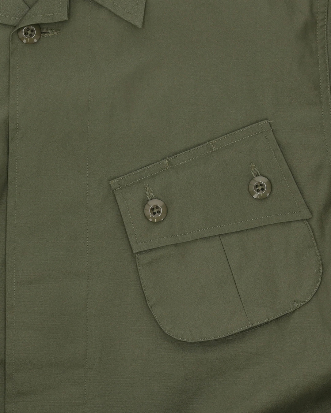 Elias Jungle Jacket in Cotone Green