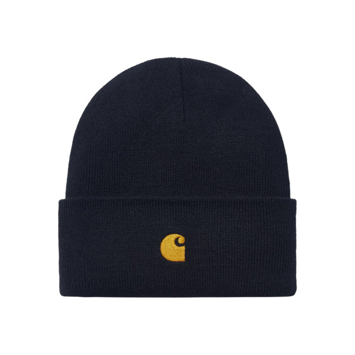 Chase Beanie Dark Navy / Gold