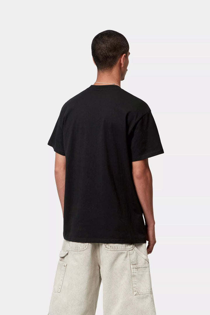 S/S SMALL HEART T-SHIRT BLACK