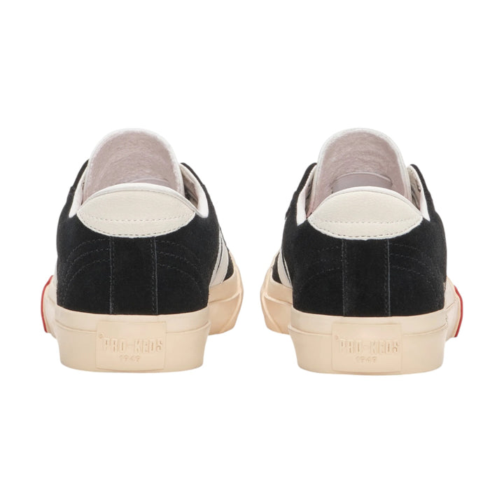 Royal Classic in Black and White Suede