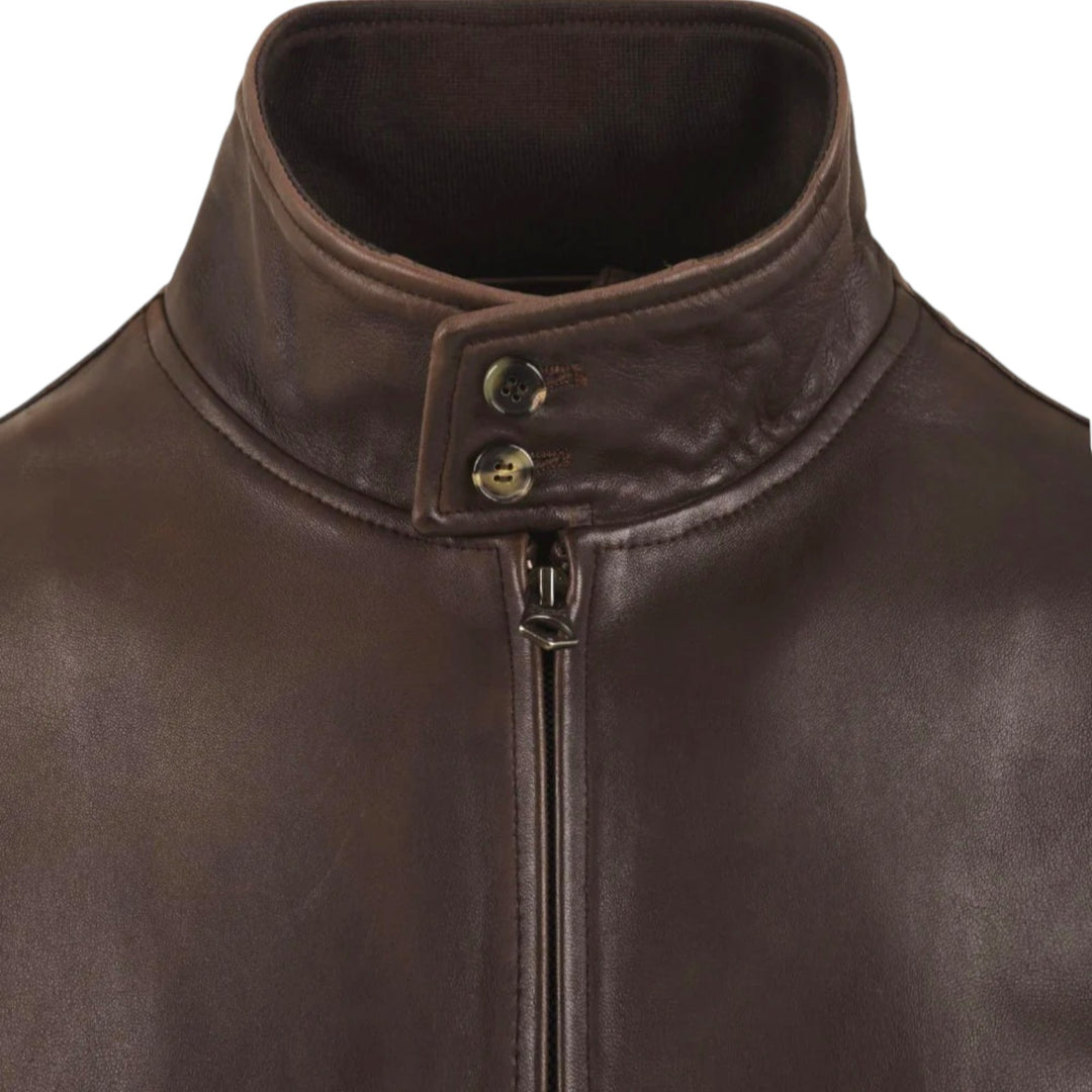 Jeff Washed Nappa Sfoderato Brown