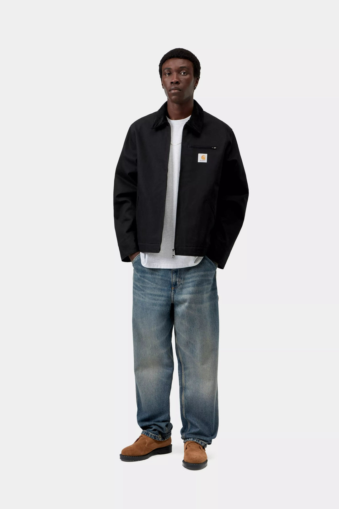 DETROIT JACKET BLACK RIGID