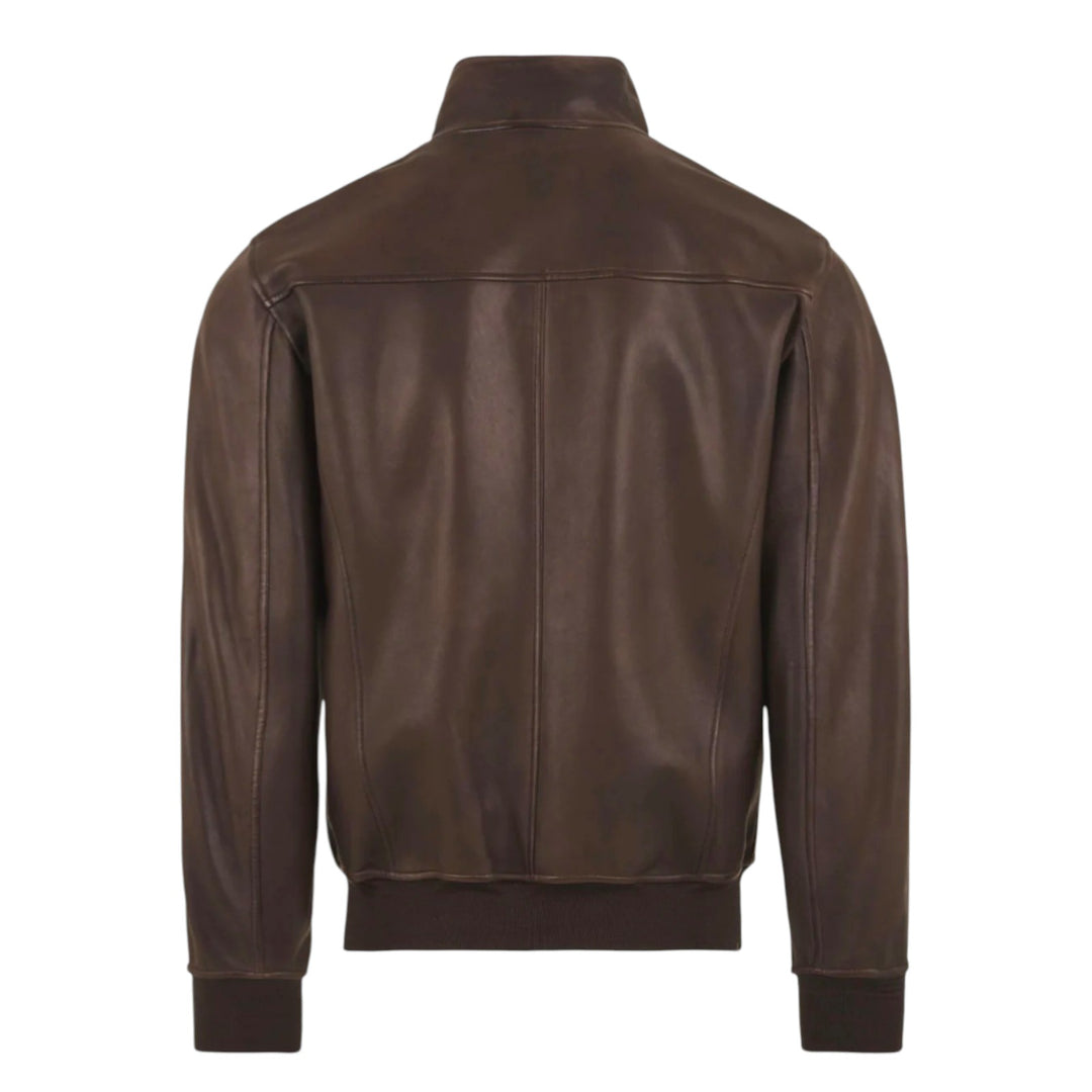 Jeff Washed Nappa Sfoderato Brown