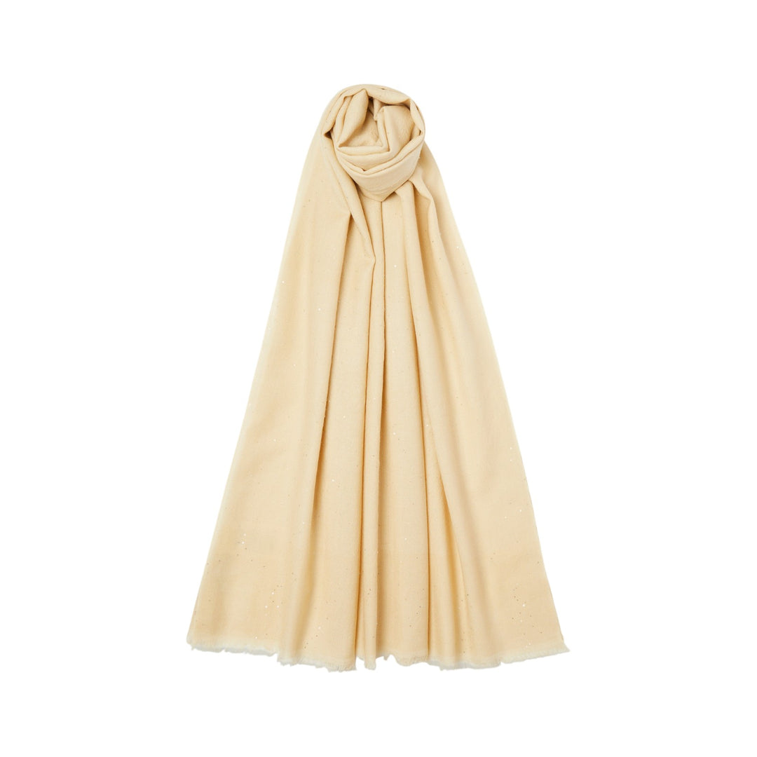 Stole-scarf-cape WHITE IVORY CLOTH