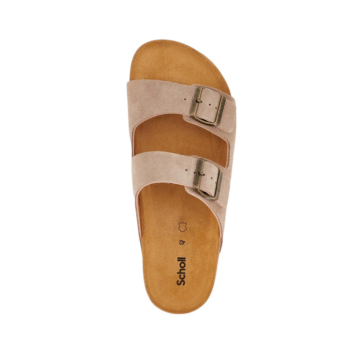JULIEN SUEDE LEATHER SANDALS BEIGE