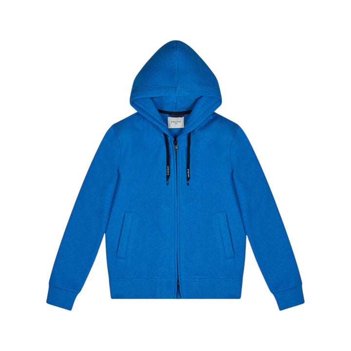 immagine-1-circolo-1901-giubotto-con-cappiuccio-in-lana-vergine-turchese-giacca-cn4599-hoodie-zip-turchese