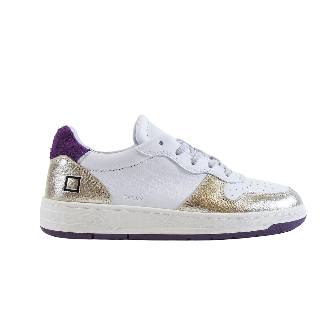 immagine-1-d-a-t-e-court-laminated-white-platinum-sneakers-w391-cr-lm-wm