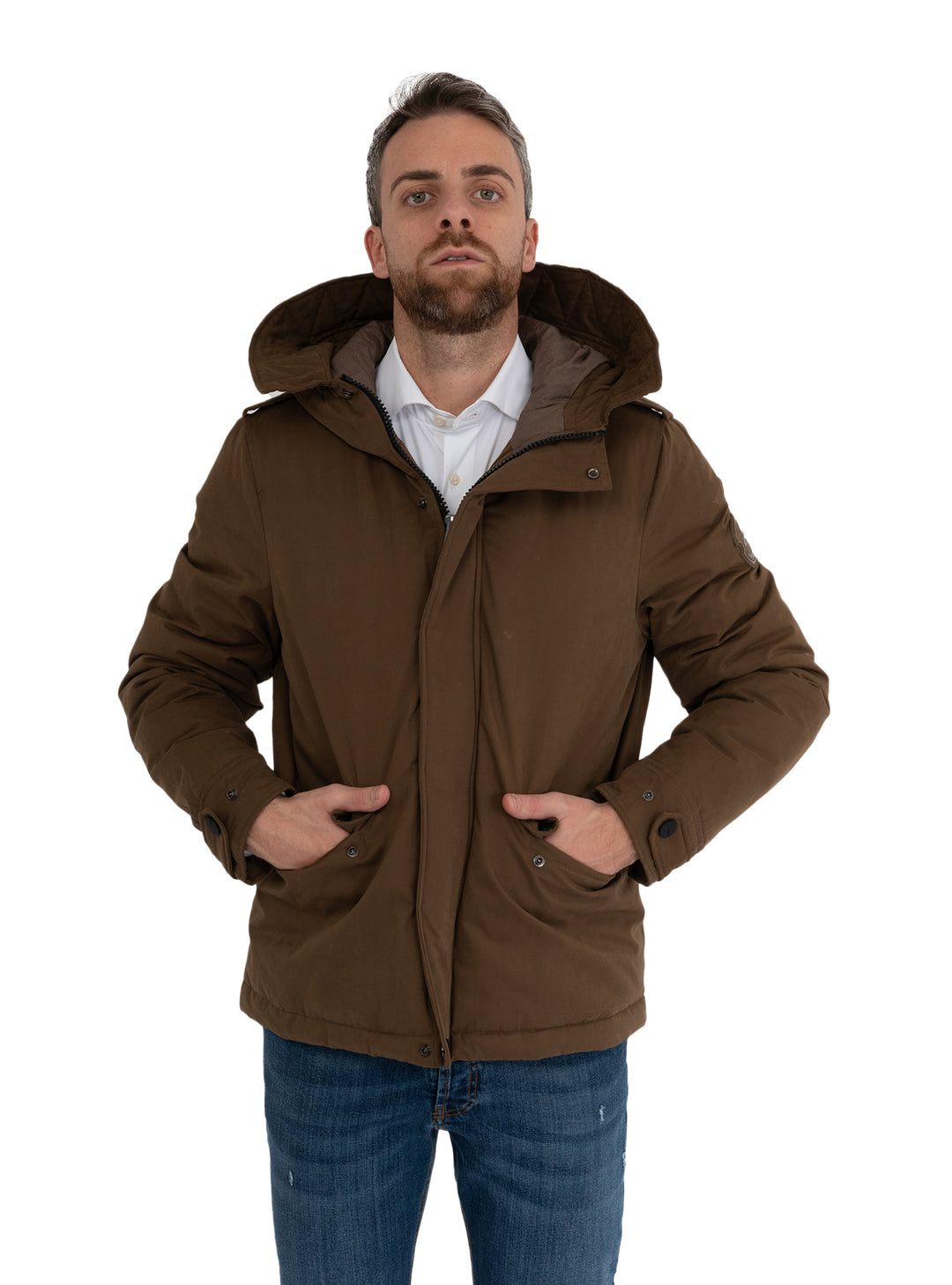 immagine-1-heskimo-whisper-parka-short-cotone-tabacco-giacca-he744028whisper-tabacco