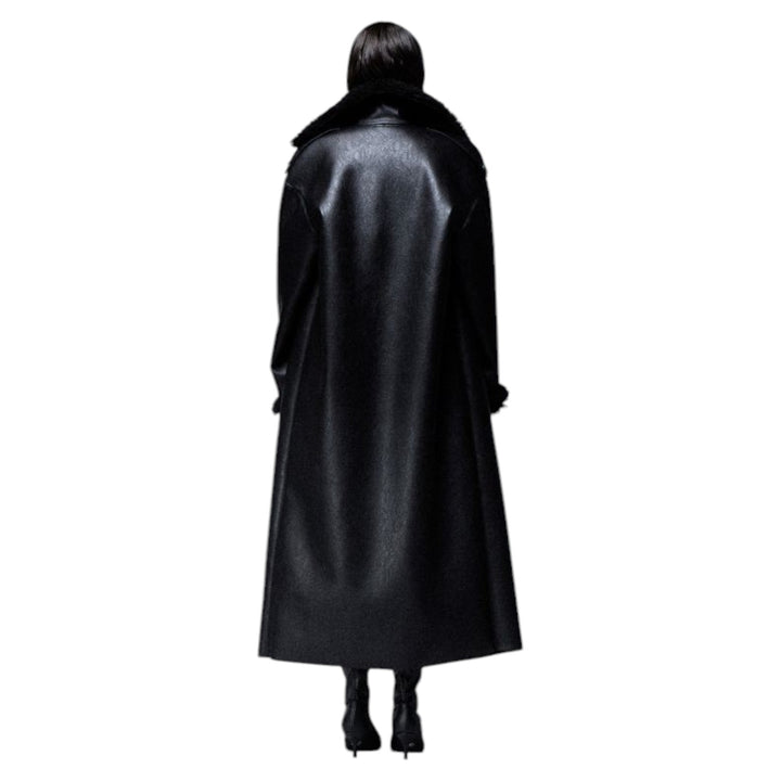 immagine-2-aniye-by-cappotto-lungo-over-realizzato-in-ecopelle-nero-giacche-beverly-coat-nero