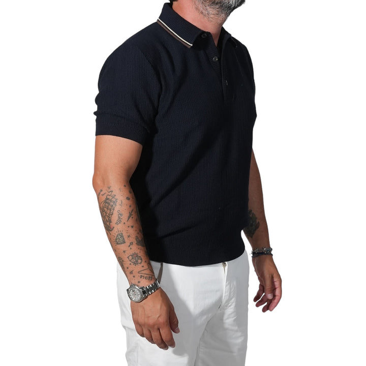 immagine-2-circolo-1901-polo-punto-traforato-cotone-blu-navy-maglieria-cn4419-blu-navy