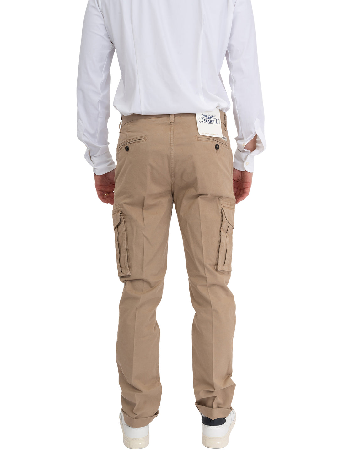 immagine-2-clark-pantalone-cargo-beige-pantaloni-martin-t091-beige