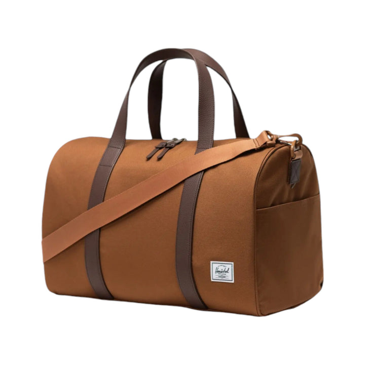 immagine-2-herschel-borsa-tracolla-pelle-nylon-cuoio-borse-novel-carry-on-duffle-rubber